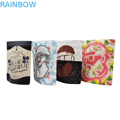 Bolsas de alimentos Mylar à prova de odor reabriveis de 3.5g-28g impressas sob medida