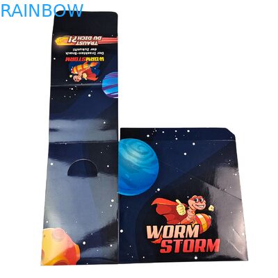 Caixa de papel dobrável para exibição de varejo personalizada de 3,5g para embalagem de alimentos de cereais, frutas secas instantâneas, nozes e grãos para café da manhã