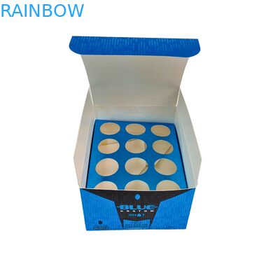 Quantidade de embalagem de caixa dobrável personalizável e amostras de inventário gratuitas oferecidas