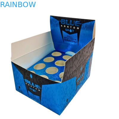 Quantidade de embalagem de caixa dobrável personalizável e amostras de inventário gratuitas oferecidas