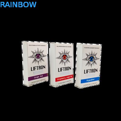 Caixa de papel kraft dobrável biodegradável, embalagem para alimentos, gravação em relevo, armazenamento para velas, doces, caixa de papelão dobrável