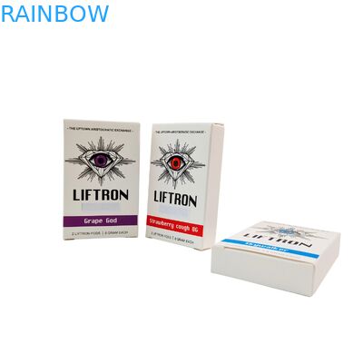 Caixa de papel kraft dobrável biodegradável, embalagem para alimentos, gravação em relevo, armazenamento para velas, doces, caixa de papelão dobrável