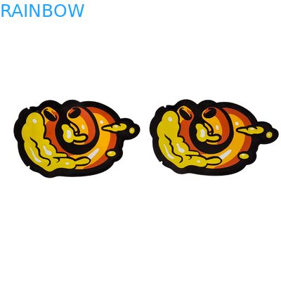 Saco Mylar Holográfico Resistente a Crianças com Selagem em 3 Lados, Embalagem para Snacks em Folha de Alumínio