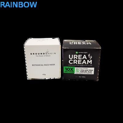 Caixa de Papel Kraft Dobrável Personalizada com Papelão de 350g para Exposição em Balcão de Varejo