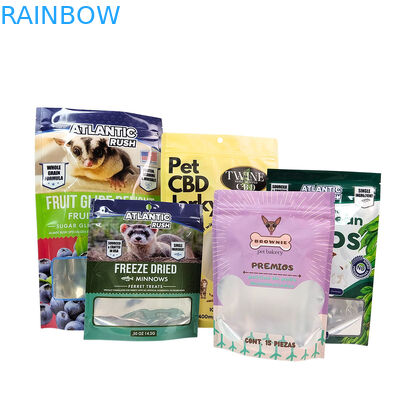 Saco para alimentos para animais de estimação com barreira alta e impressão personalizada com impressão em rotogravura para embalagem à prova de umidade