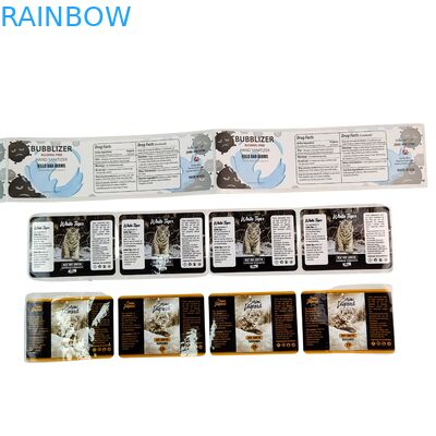 Adesivo Vinyl PVC Papel Adesivo UV Holograma Impresso Logotipo Personalizado Embalagem Etiquetas para Papel Scrapbook