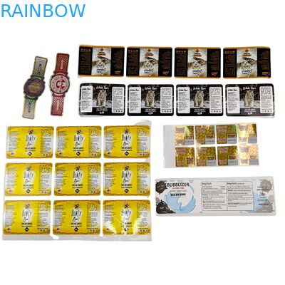 Adesivo Vinyl PVC Papel Adesivo UV Holograma Impresso Logotipo Personalizado Embalagem Etiquetas para Papel Scrapbook