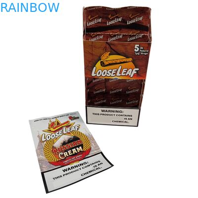 3Caixa de Saco Mylar Biodegradável de.5g com espessura de 3.5g Caixa de Papel Corrugado para Armazenamento Impresso Personalizado