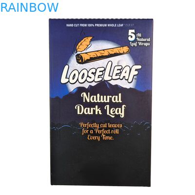 3Caixa de Saco Mylar Biodegradável de.5g com espessura de 3.5g Caixa de Papel Corrugado para Armazenamento Impresso Personalizado