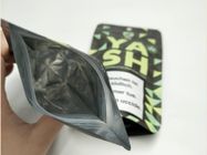 Posição personalizada acima do saco de empacotamento do chá vazio do vácuo da folha de alumínio do malote com zíper