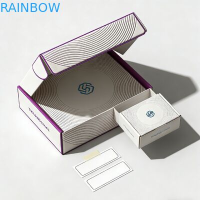 Folhas de correio de presentes biodegradáveis personalizadas com laminação Matt e logotipo personalizado