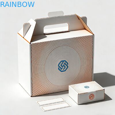 Folhas de correio de presentes biodegradáveis personalizadas com laminação Matt e logotipo personalizado