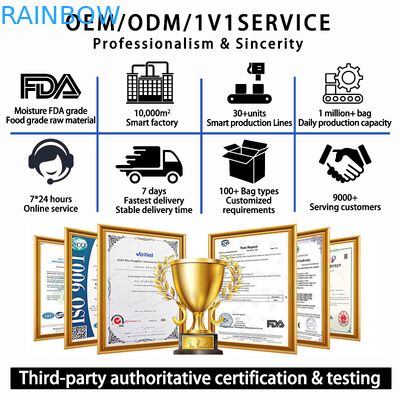 Bolsas de embalagem de alimentos à prova de umidade para frutas secas