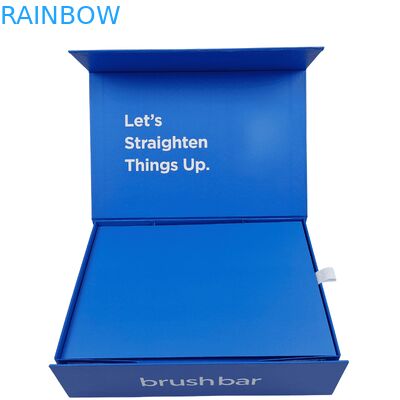 Caixa de kit de aparelhos dentários magnéticos dobráveis personalizados com espessura de 350g para embalagem de alinhamento ortodôntico