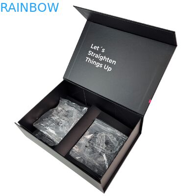 Caixa de Embalagem Personalizada para Alinhadores Dentários com Fechamento Magnético, Espessura de 350g e Design Personalizável para Alinhadores Dentários