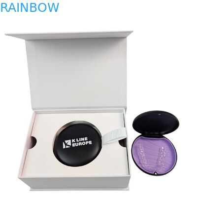 Caixa Ortodôntica Reciclável com Logotipo Personalizado e Fecho Magnético para Embalagem Odontológica