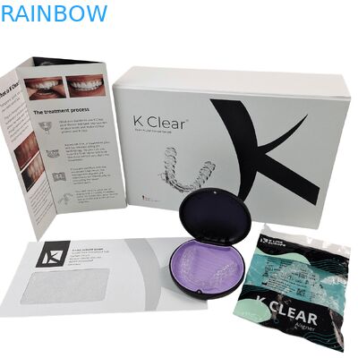 Caixa Ortodôntica Reciclável com Logotipo Personalizado e Fecho Magnético para Embalagem Odontológica