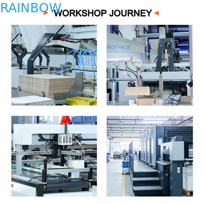 Caixa de Papel de Tamanho Personalizado com Janela Transparente para Exibição e Espessura de 350g para Embalagem de Alimentos