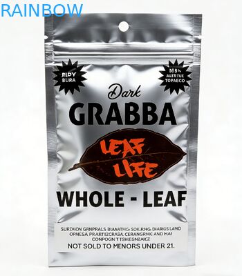 Saco Mylar à prova de odor de qualidade alimentar e resistente a crianças para embalagens de sacos de tabaco e de incenso de ervas