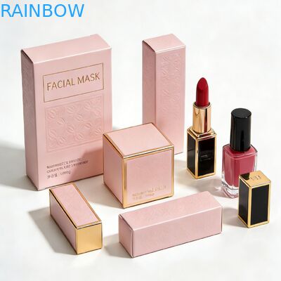 Caixas de cartão branco de luxo personalizadas para garrafas de perfume 50ml 100ml Caixa de tampa de perfume com caixa de presente premium