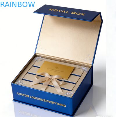 Custom Luxury Biodegradable 350g espessura Caixa de papel de cartão Caixa de embalagem Carteira para Hoodie Sapatos Roupas Envio Regalo