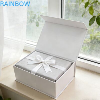 Custom Luxury Biodegradable 350g espessura Caixa de papel de cartão Caixa de embalagem Carteira para Hoodie Sapatos Roupas Envio Regalo