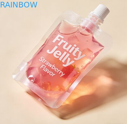 30 ml de sacola de salsicha de qualidade alimentar impressa sob medida para embalagens de sumos e puré para bebés