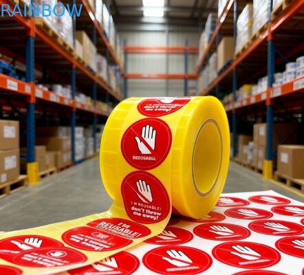 Etiquetas adesivas customizadas de vinil impermeáveis com design holográfico OEM para presentes e artesanato