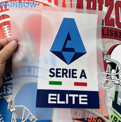 Relâmpago em escuro prateado Holográfico Etiqueta de imprensa de calor padrão personalizado autocolante de vestuário de transferência de calor