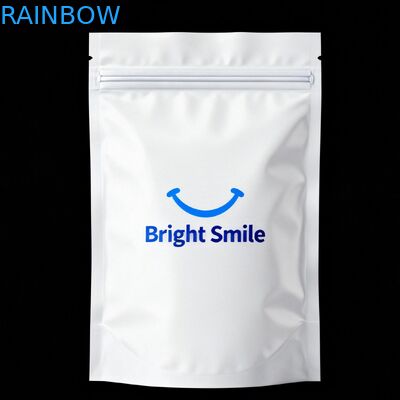 Saco de Embalagem Personalizado para Alinhadores Ortodônticos com Fecho Reselável e Material de Grau Alimentício em Tamanhos Personalizáveis