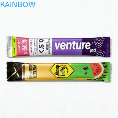 Personalizado 1g 3g 5g leite-chá em pó colágeno saquinho calor selável reciclável pet folha de alumínio laminado saco de alimentos com zíper