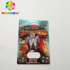 rinoceronte de empacotamento do rinoceronte 12 do cartão da bolha do rinoceronte 3D 11 suplementos sexuais aos homens para a libido de impulso