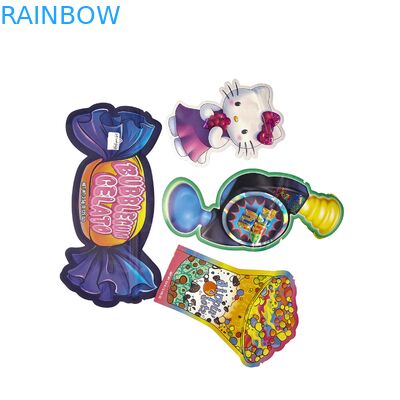 Sacos Mylar Personalizados de 1/8oz 1/4oz 1/2oz 1oz 1lb para Ervas, Flores, Doces com Fecho à Prova de Crianças e Odor 3.5 Sacos Mylar