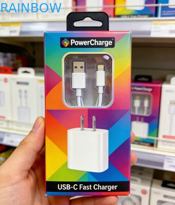 Caixa de Papel com Dimensões Personalizáveis, Acabamento Hot Stamping e Espessura de 350g para Embalagem Premium