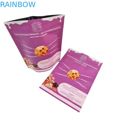 Selo térmico Garantia de qualidade Prova de umidade Tamanho personalizado Saco de alimentos fechável