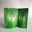 Biodegradáveis impermeáveis levantam-se sacos de papel de Kraft do chá verde de Matcha do emagrecimento dos malotes do café