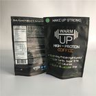 Os malotes plásticos de produto comestível que empacotam o saco de café FDA Ziplock da superfície de Matt marcaram