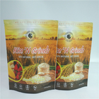 Cor completa de empacotamento do saco Nuts da semente do arroz do cereal dos malotes do alimento do malote Resealable da folha impressa