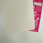 Bolha UV da cápsula dos cartões de papel do gatinho do rosa do efeito que empacota com bala do recipiente