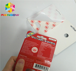 Deslize os comprimidos masculinos do realce do cartão da inserção da bolha que embalam o revestimento da superfície 3D
