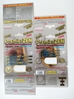 Cartões sexuais da bolha do efeito do zen 3D da caixa de papel da exposição 3D do poder masculino primeiros para comprimidos