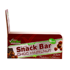 O logotipo barato do retalho do costume imprimiu a caixa de exposição dobrável do contador do cartão ondulado para o empacotamento do snack bar