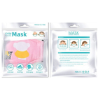 Malotes plásticos da máscara facial que empacotam o fechamento do zíper