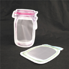 Especiais reusáveis personalizados dados forma levantam-se o malote plástico para o alimento Juice Milk Jelly Liquid