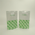 Levante-se o saco de plástico feito sob encomenda do chá do produto comestível dos sacos de plástico de alumínio Resealable do fechamento do fecho de correr