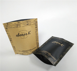 O suporte seco do papel de embalagem de Brown do café do alimento acima do Gravure do malote imprimiu