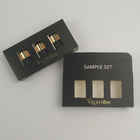 Do cartão retangular do tubo de Logo Gold Foil caixa de empacotamento de papel cosmética impressa UV feita sob encomenda para cuidados com a pele do soro da essência