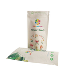 Costume Compostable do saco de papel de Kraft do alimento que imprime sacos de empacotamento do fruto biodegradável de 100%