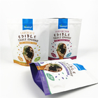 Os sacos comestíveis do acondicionamento de alimentos do cannabis Resealed malotes Ziplock do empacotamento plástico