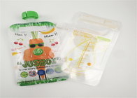 Digitas que imprimem o malote plástico do bico para o saco de empacotamento de Juice Yogurt Squeeze Baby Food